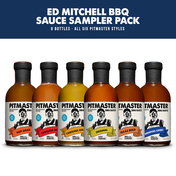 Pitmaster Ed Mitchell BBQ Variety 6-Pack