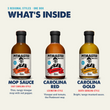 Load image into Gallery viewer, Pitmaster Ed Mitchell Carolina BBQ Sauce Variety 3-Pack
