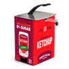 No Sugar Ketchup 3-Gallon Vol-Pak (Bag-in-Box) - 433 oz