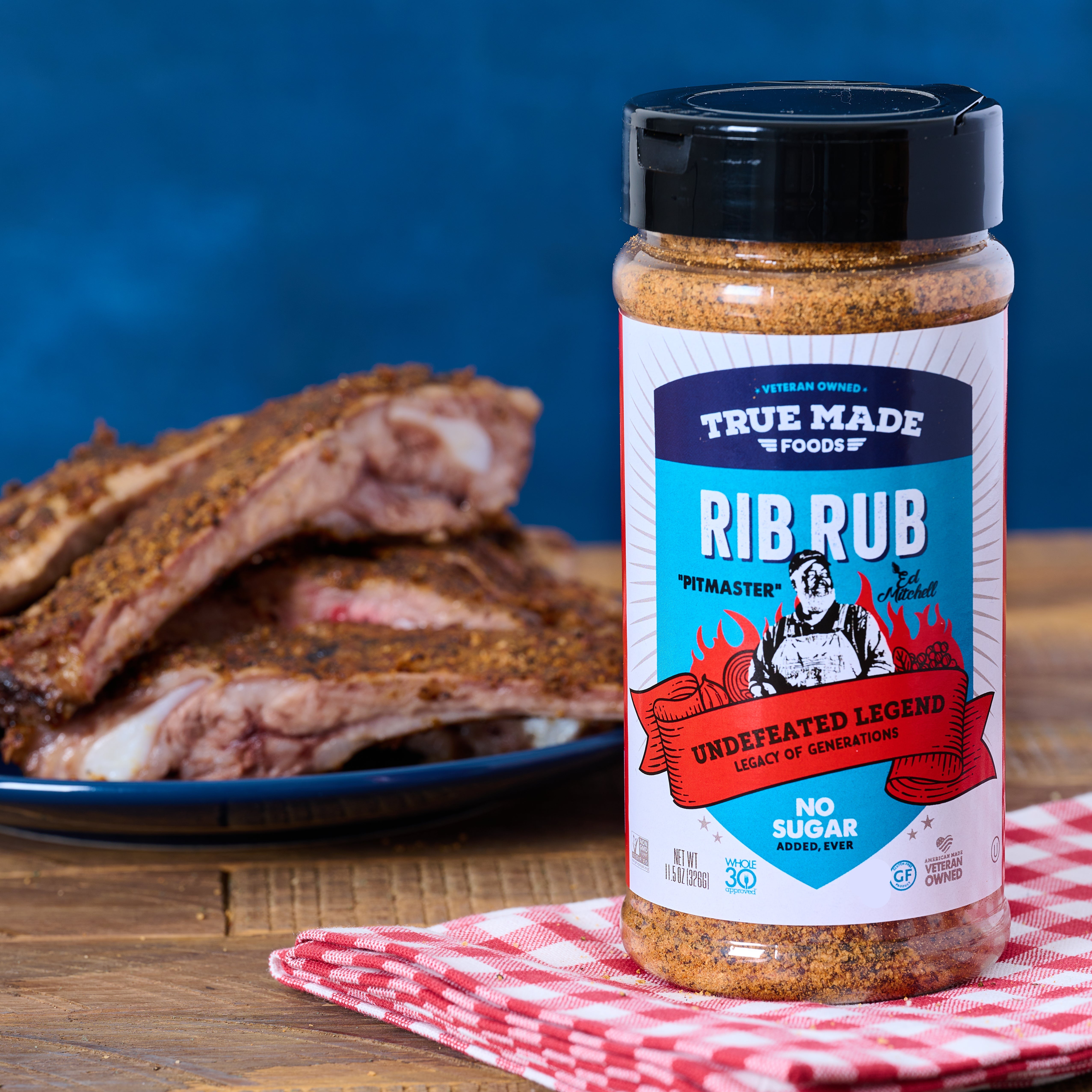 True Made Foods Pitmaster BBQ Rib Rub