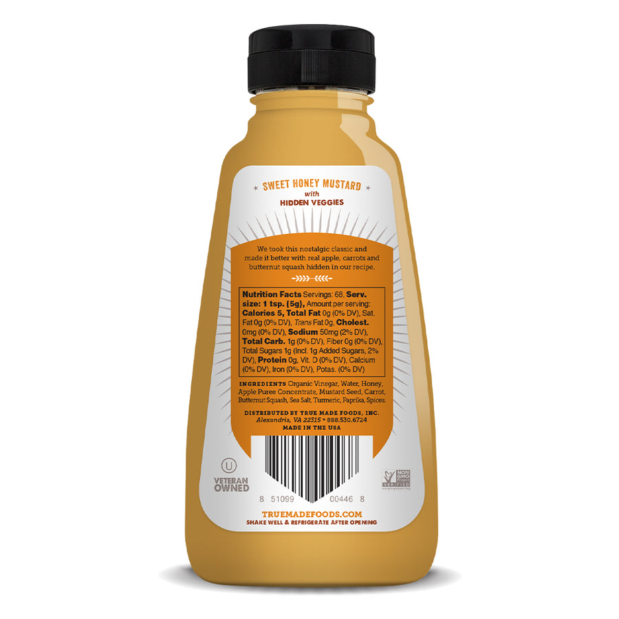 True Made Foods All-Natural Honey Mustard Ingredient Panel